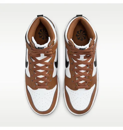 Кроссовки женские Nike Dunk High Next Nature WomenS Shoes Brown/White FV5960-200