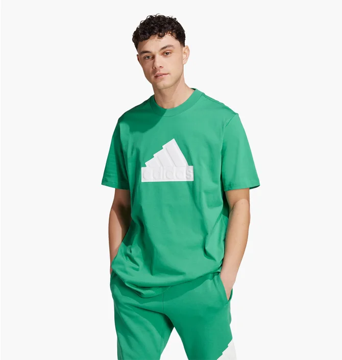 Футболка мужская Adidas Future Icons Badge Of Sport Tee Green IC3715