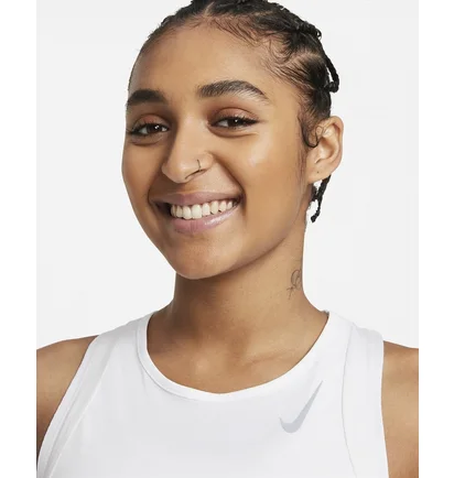 Майка жіноча Nike W Nk Df Race Singlet White DD5940-100