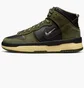 Кроссовки женские Nike Dunk High Up Olive/Black DH3718-200