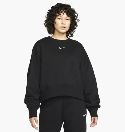 Світшот жіночий Nike Sportswear Phoenix Fleece Black Dq5761-010