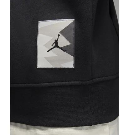 Худи мужское Air Jordan Flight Mvp MenS Fleece Pullover Hoodie Black FB7021-010
