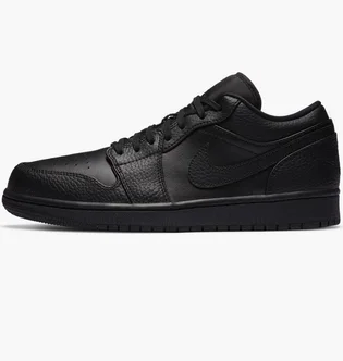 Кроссовки мужские Air Jordan 1 Low Black 553558-091