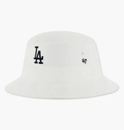 Панама унісекс 47 Brand Los Angeles Dodgers White B-BKT12GWF-WH-R