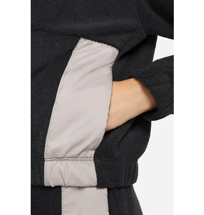 Кофта женская Nike Wmns Plush Jacket Grey Dd5712-010