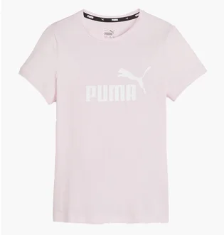 Футболка женская Puma Ss Ess Logo Tee G Pink 587029-67