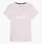 Футболка женская Puma Ss Ess Logo Tee G Pink 587029-67