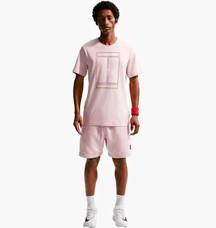 Футболка мужская Nike Court Heritage Pink IH2085-667