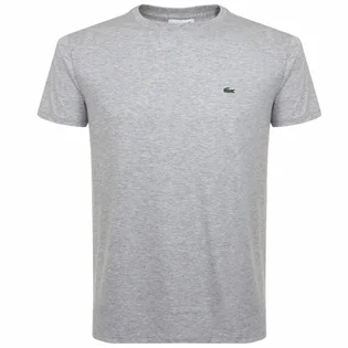 Футболка мужская Lacoste Pima Cotton T-Shirt Grey Th6709Cca