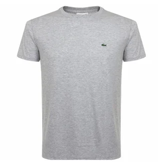 Футболка мужская Lacoste Pima Cotton T-Shirt Grey Th6709Cca
