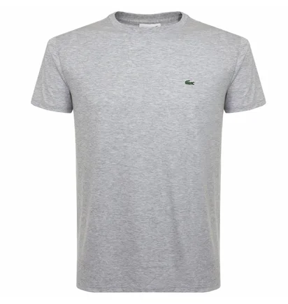 Футболка мужская Lacoste Pima Cotton T-Shirt Grey Th6709Cca