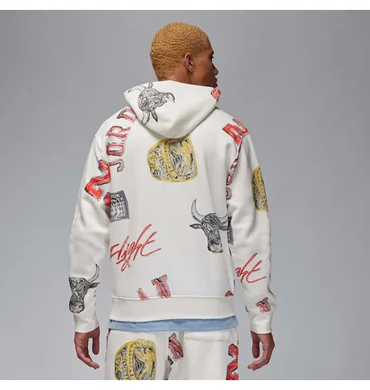 Спортивный костюм мужской Air Jordan Brooklyn Fleece White FN4545-133__FN4547-133