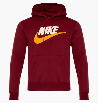Худі чоловіче Nike Club Bb Po Chnl Ftra Bordo FN3104-677