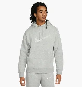 Худи мужское Nike Sportswear Club Sweatshirt Grey 694099-021
