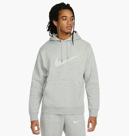 Худи мужское Nike Sportswear Club Sweatshirt Grey 694099-021
