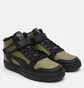 Черевики чоловічі Puma Rebound Mid Strap Wtr Black/Green 38637602