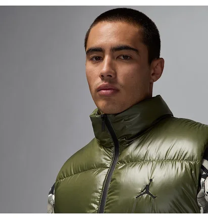Жилетка чоловіча Air Jordan Flight Down Vest Olive FV7273-222