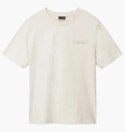 Футболка мужская Napapijri S-Turrach Beige NP0A893UFWA1-BEIGE