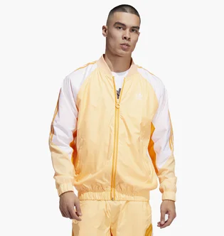 Олімпійка чоловіча Adidas Summer Sst Track Jacket Yellow/White Hc2096