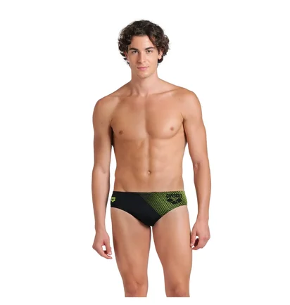 Плавки мужские Arena Foggy Dots Swim Briefs Black 008482-506