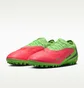 Бутсы унисекс Nike Reactx Phantom 6 Low Pro Tf Eh Green/Red IH1788-603
