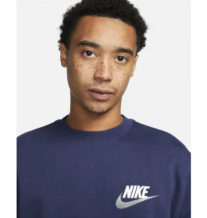 Лонгслів чоловічий Nike Club Blue FB7684-410
