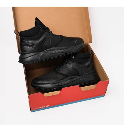 Кроссовки мужские Puma Pacer Future Tr Mid Sneakers Black 385866-01