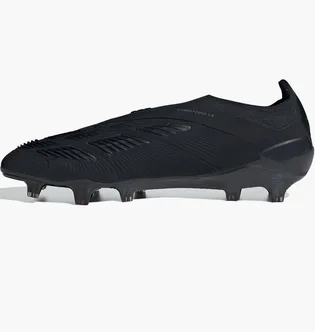 Бутсы унисекс Adidas Predator 24 Elite Laceless Firm Ground Cleats Black IE1807