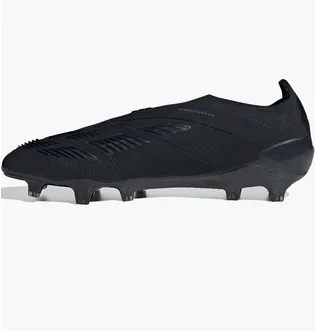 Бутсы унисекс Adidas Predator 24 Elite Laceless Firm Ground Cleats Black IE1807