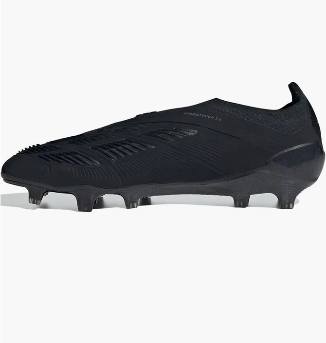 Бутси унісекс Adidas Predator 24 Elite Laceless Firm Ground Cleats Black IE1807