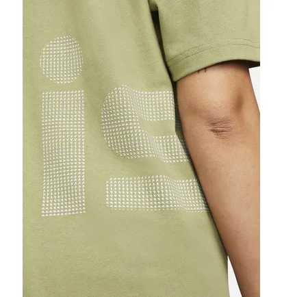 Футболка унисекс Nike Ispa Short-Sleeve T-Shirt Olive FD7856-334