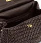 Сумка жіноча JW PEI Lucia Classic Top Handle Woven Bag Brown BB2025BG117724JWP