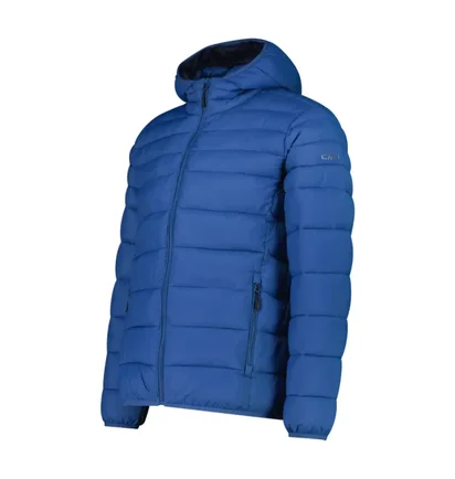 Куртка мужская CMP Fix Hood Sorona Aura Fl Blue 34K2807-N825