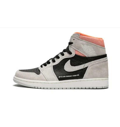 Кроссовки мужские Air Jordan 1 Retro High Og Grey/Black 555088-018