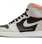 Кроссовки мужские Air Jordan 1 Retro High Og Grey/Black 555088-018