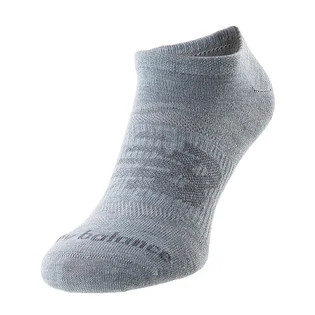 Носки унисекс New Balance Flat Knit No Show (3 пары) Grey LAS03223LGH
