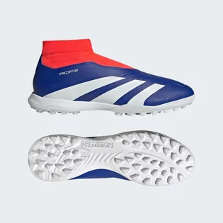 Сороконожки унисекс Adidas Predator League Laceless Turf Boots Blue/Red IF6385