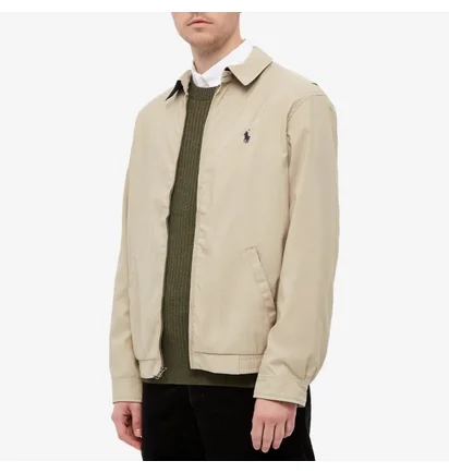 Куртка мужская Polo Ralph Lauren Windbreaker Harrington Jacket Beige 710548506002