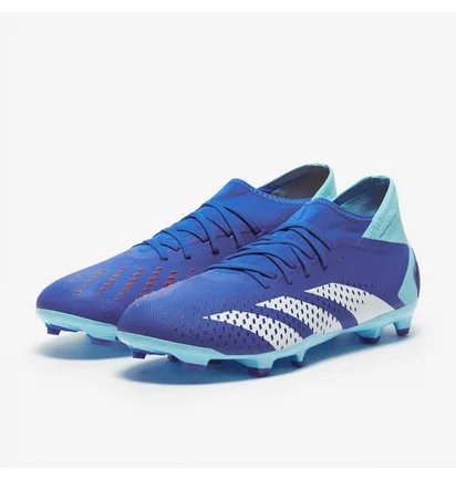 Бутсы унисекс Adidas Predator Accuracy.3 Fg Blue/Light Blue GZ0026