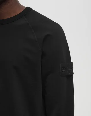 Світшот чоловічий Stone Island Ghost Piece Black K1S156100011-S00F3-V0029
