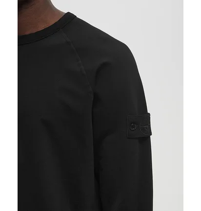 Свитшот мужской Stone Island Ghost Piece Black K1S156100011-S00F3-V0029