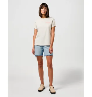 Футболка женская Wrangler Regular Tee In Vintage White 112350321