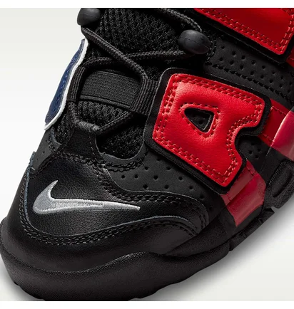 Кроссовки детские Nike Air More Uptempo 96 Gs Split Black/Red DM0017-001