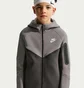 Толстовка детская Nike Sportswear Tech Fleece Grey HV5867-015