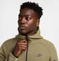 Толстовка мужская Nike Tch Flc Fz Wr Hoodie 2025 Beige/Olive HV0949-222
