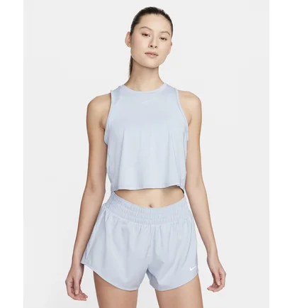 Топ жіночий Nike One Classic Dri-Fit Cropped Tank Top Light Blue FN2845-440