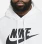 Худи мужское Nike Nsw Club Hoodie Po Bb Gx White BV2973-100