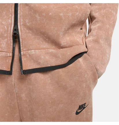 Толстовка чоловіча Nike Sportswear Tech Fleece Brown Dm6515-215