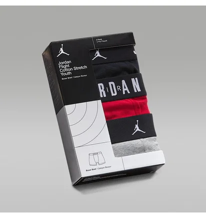 Трусы детские Air Jordan Big Kids Flight Multi (3 шт) 9J0633-H24