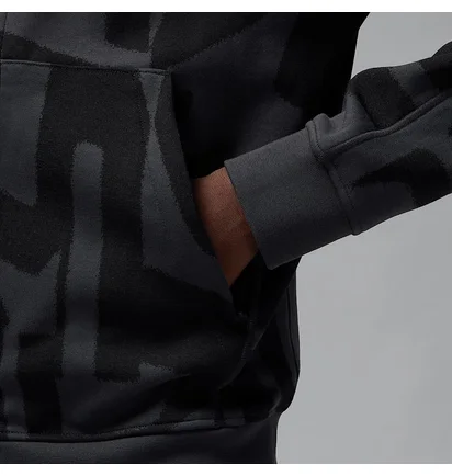 Толстовка мужская Air Jordan Sport Hoop Fleece Grey/Black FV8620-010